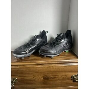 Under Armour Harper 8 Low ST Mens Metal/TPU Baseball Cleats 3026588-001 Size 6.5